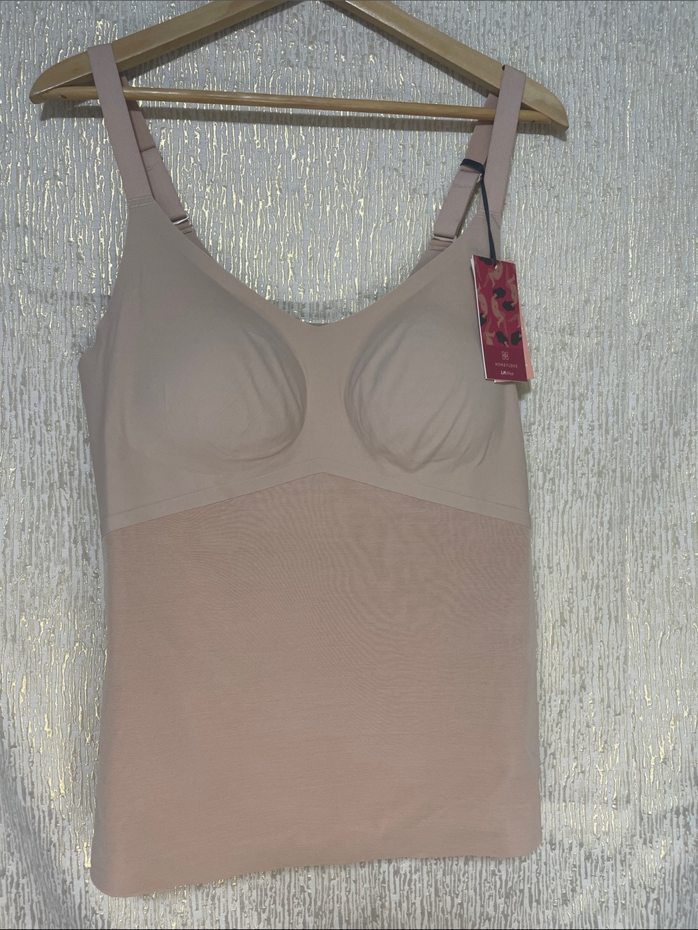 Honeylove Adjustable Seamless Shapewear with Removable Cups Sz 2X NWT